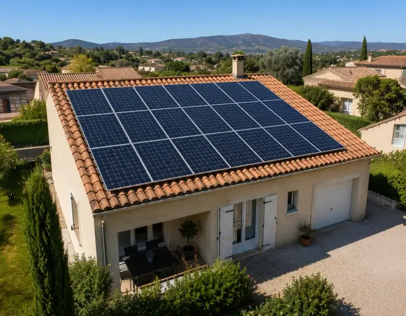 Prime à l'autoconsommation panneaux solaires Sainte-Cécile-d'Andorge — aide financière de l'État
